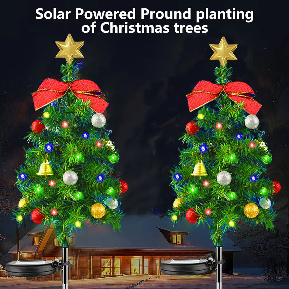 360° Rotating Christmas Tree Stand with Remote, Timer & Built-In Outlets