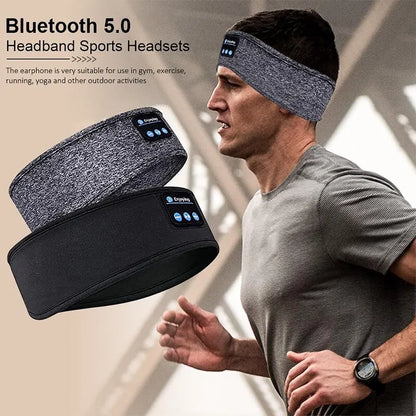 Bluetooth Earphone Headband for Sports & Sleep