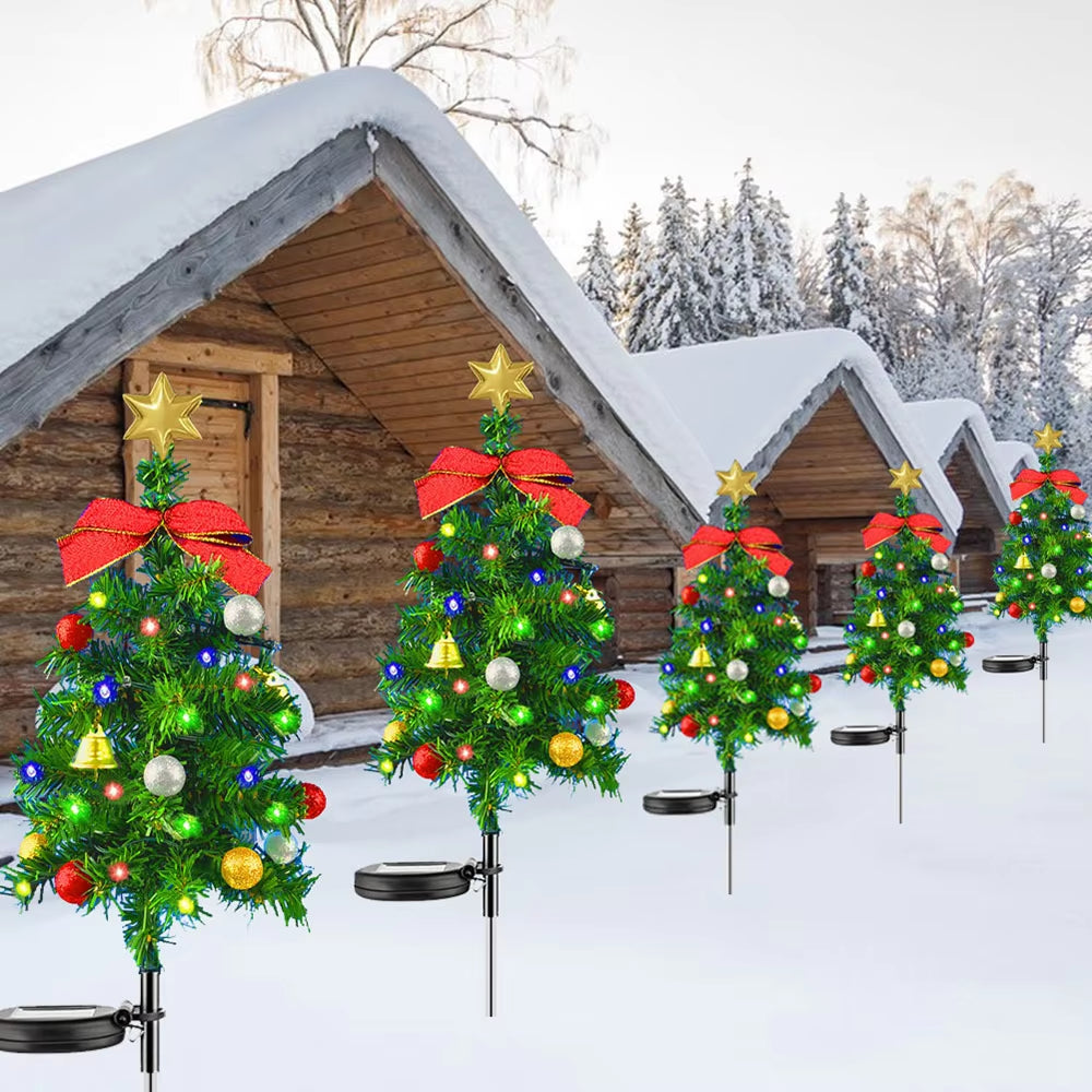 360° Rotating Christmas Tree Stand with Remote, Timer & Built-In Outlets