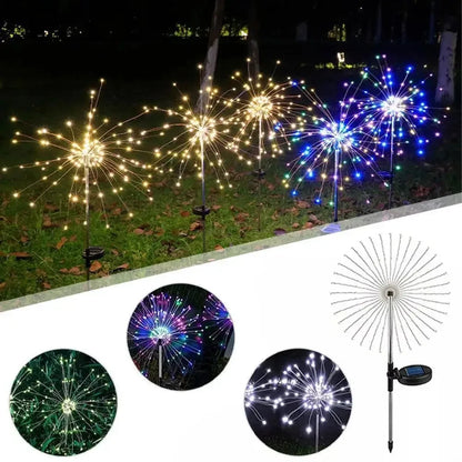 Dazzling Solar Garden Lights – Waterproof Dandelion Fairy Decorations