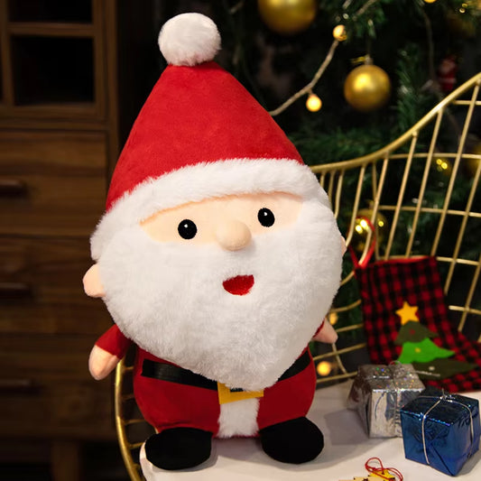 Soft Christmas Plush – Santa, Snowman & More