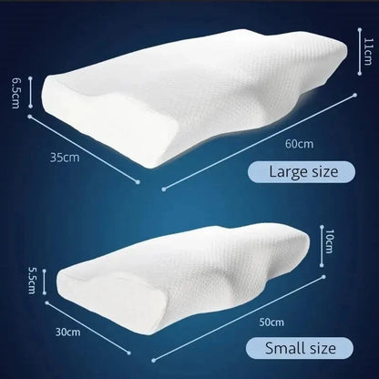 Orthopedic Butterfly Memory Foam Pillow for Neck Support