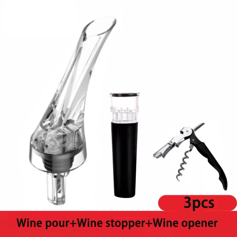 Magic Red Wine Decanter & Aerator with Filter and Base