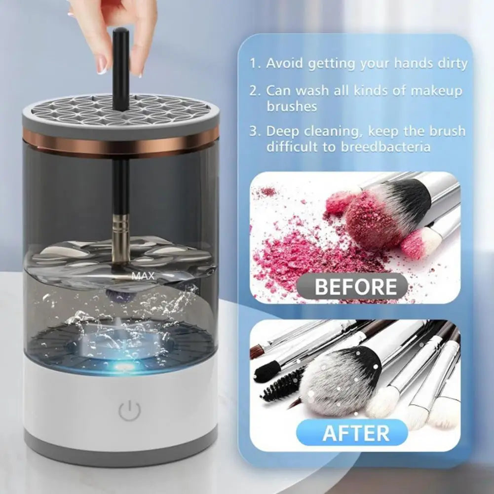 Fast Electric Makeup Brush Cleaner with USB Power