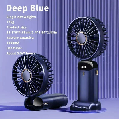 Rechargeable Mini Fan & Portable Air Cooler