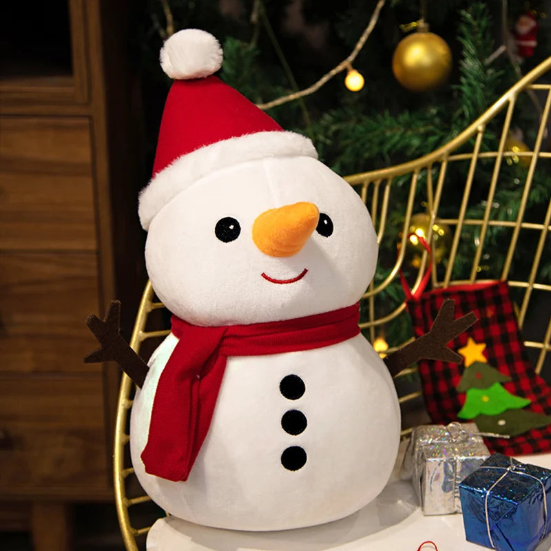 Soft Christmas Plush – Santa, Snowman & More