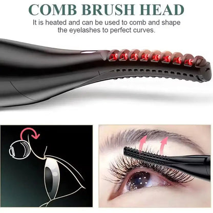 Mini Clip-Type USB Rechargeable Electric Heated Eyelash Curler