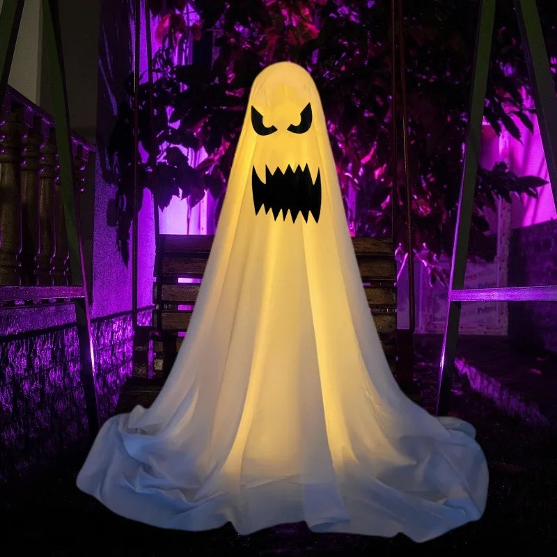 Ghost String Lights: Battery-Powered Halloween Spookiness!