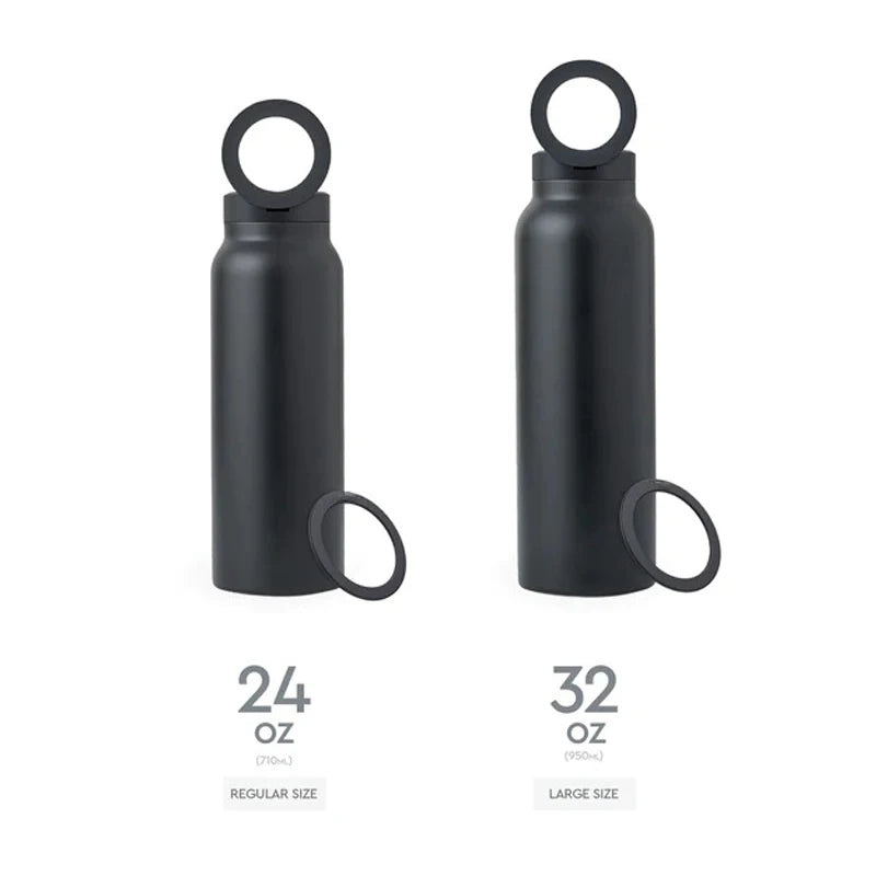 24Oz Magnetic Phone Holder & Chill Stainless Steel Bottle!