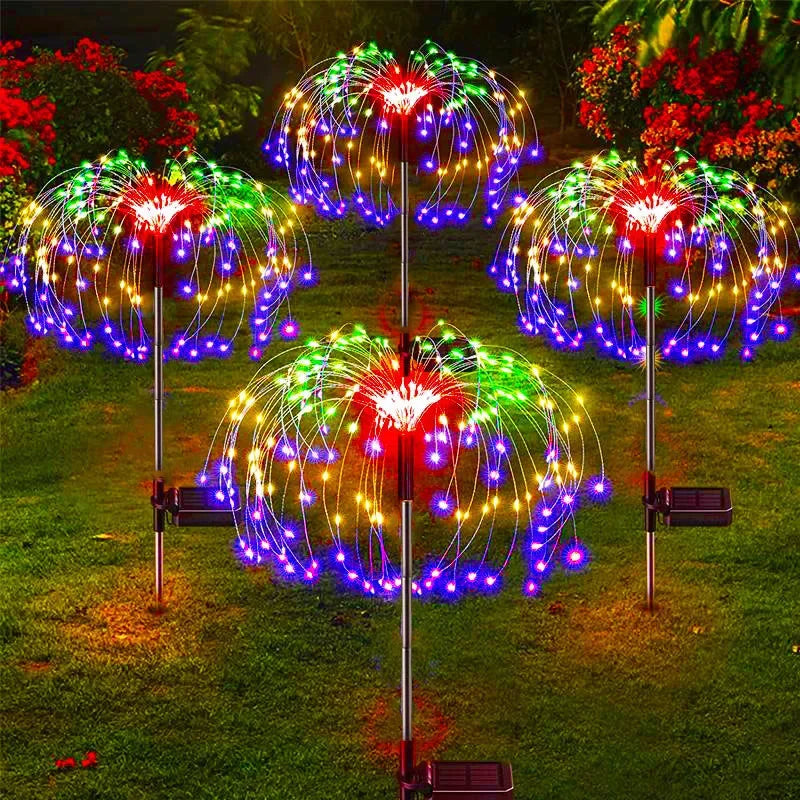 Dazzling Solar Garden Lights – Waterproof Dandelion Fairy Decorations