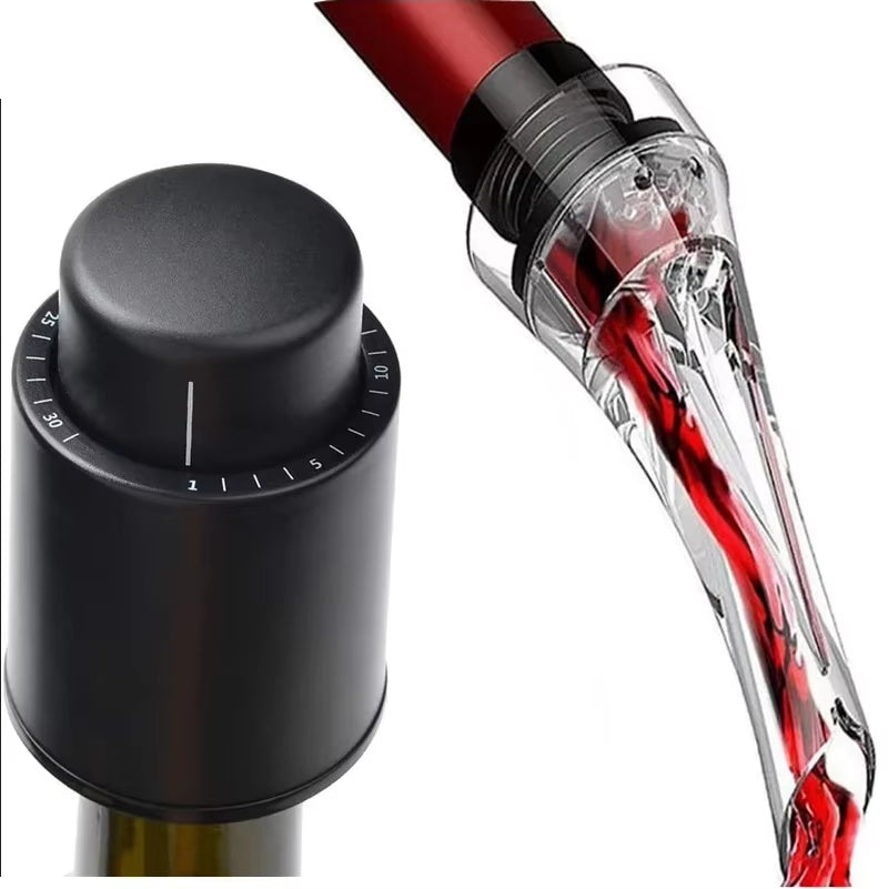 Magic Red Wine Decanter & Aerator with Filter and Base