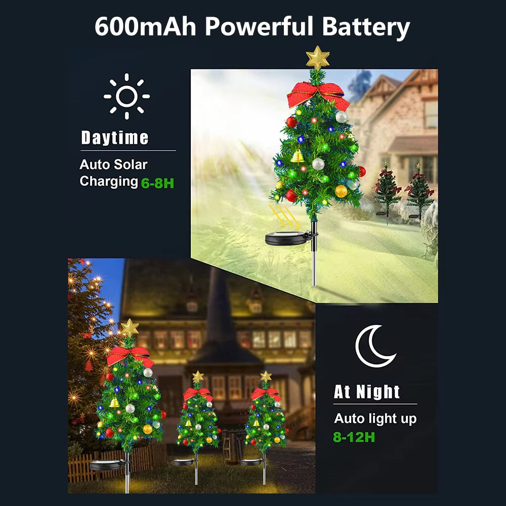 360° Rotating Christmas Tree Stand with Remote, Timer & Built-In Outlets