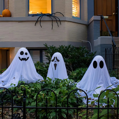 Ghost String Lights: Battery-Powered Halloween Spookiness!