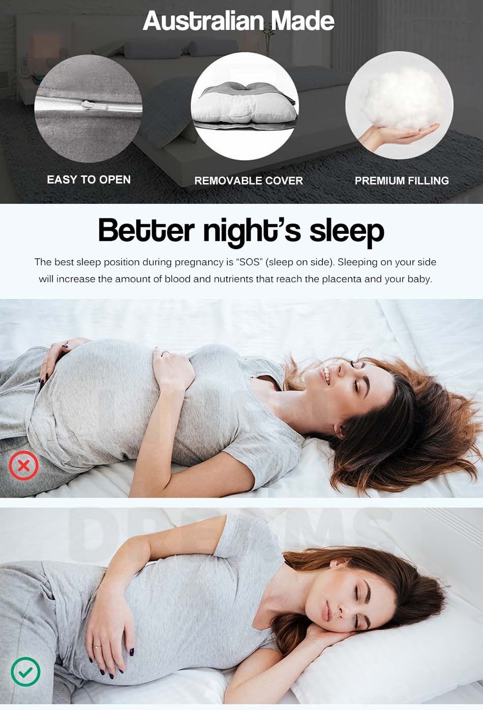 Maternity Pillow - Comfort & Support